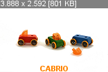 cabrio car set
