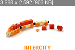 intercity train set
