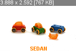 sedan car set